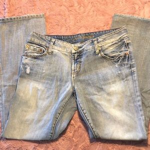 American Eagle hipster jeans, size 8 SHORT